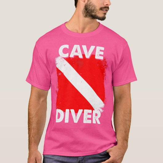 Scuba grotduiker instructeurs Divemasters Duiken T-shirt (Voorkant)
