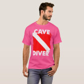 Scuba grotduiker instructeurs Divemasters Duiken T-shirt (Voorkant volledig)