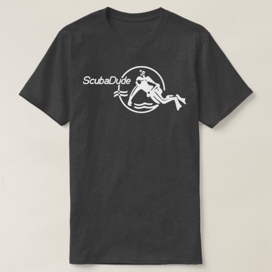 Scuba Guy Iconic Diver for Diving and Watch Enthu T-shirt (Design voorkant)