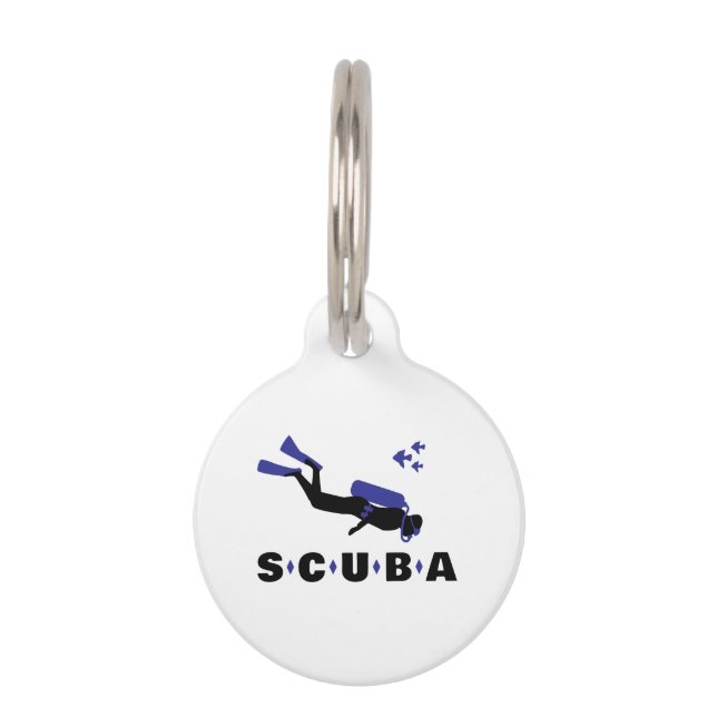 Scuba Huisdierpenning (Voorkant)