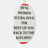 SCUBA KERAMISCH ORNAMENT (Rechts)