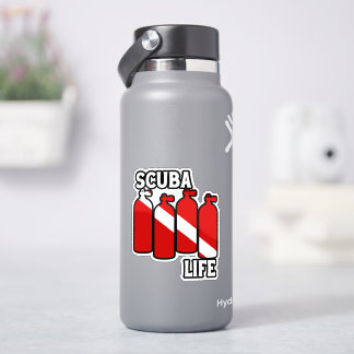 Scuba Life Sticker