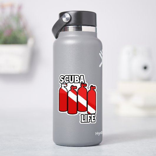 Scuba Life Sticker (HydroFlask)