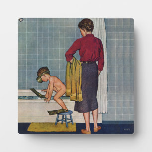 Scuba op de Tub Fotoplaat