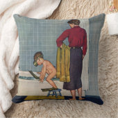 Scuba op de Tub Kussen (Deken)