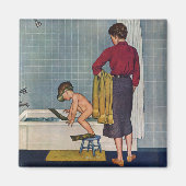 Scuba op de Tub Magneet (Voorkant)