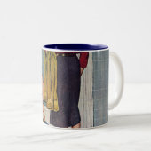 Scuba op de Tub Tweekleurige Koffiemok (Voorkant rechts)