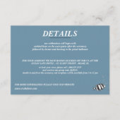 Scuba Paar Bruiloft Informatiekaartje (Voorkant)