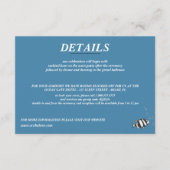 Scuba Paar Bruiloft Informatiekaartje (Voorkant)