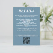 Scuba Paar QR Code en Details Informatiekaartje (Staand voorkant)