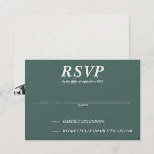 Scuba Paar RSVP Kaartje