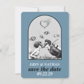 Scuba Paar Sla de datum op Save The Date (Voorkant)