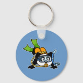 Scuba Panda Sleutelhanger (Voorkant)