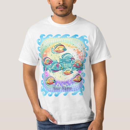 Scuba Paradise t-shirt (Voorkant)