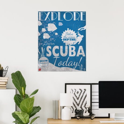 SCUBA POSTER (Thuiskantoor)