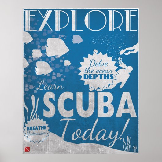 SCUBA POSTER (Voorkant)