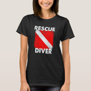 SCUBA Reddingsduiker voor instructeurs, studenten, T-shirt