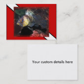 Scuba Rockfish - Visitekaartje (Voorkant / Achterkant)