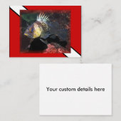 Scuba Rockfish - Visitekaartje (Voorkant / Achterkant)