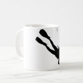 SCUBA-schijf Koffiemok (Voorkant links)