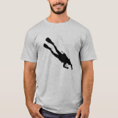 SCUBA-schijf T-shirt (Voorkant)