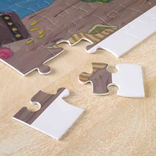 SCUBA SCOTTIE LEGPUZZEL (Zijkant)