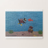 SCUBA SCOTTIE LEGPUZZEL (Horizontaal)