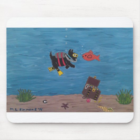 SCUBA SCOTTIE MUISMAT (Voorkant)