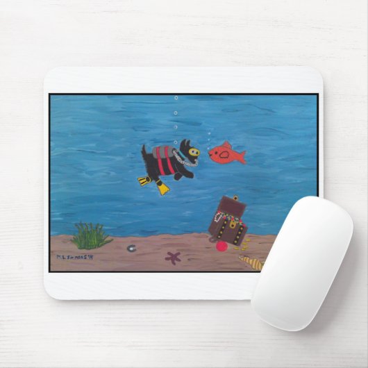 SCUBA SCOTTIE MUISMAT (Met muis)