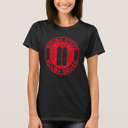 Scuba Squad Seal Steve T-shirt (Voorkant)