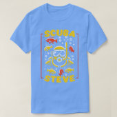 Scuba Steve Diving Fan Art T-shirt (Design voorkant)
