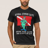 SCUBA Steve T-shirt (Voorkant)