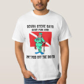 SCUBA Steve T-Shirt (Voorkant)