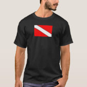 scuba t-shirt (Voorkant)