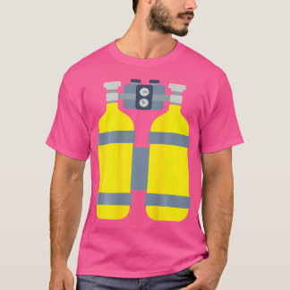 Scuba Tank Backprint Halloween Scuba Diver