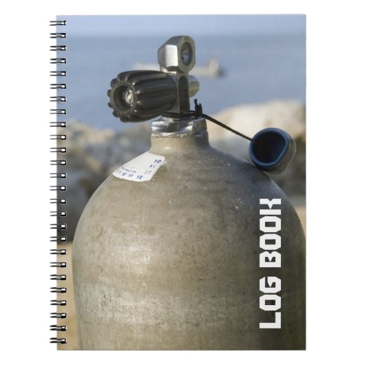 Scuba Tank Dive logboek Notitieboek (Voorkant)