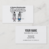 Scuba Tanks Relatie Visitekaartje (Voorkant / Achterkant)