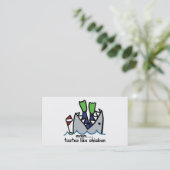 Scuba tastes Chicken Shark Visitekaartje (Staand voorkant)