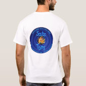 Scuba Toons Logo zegelverbinding, INSTR... - Geper T-shirt (Achterkant)