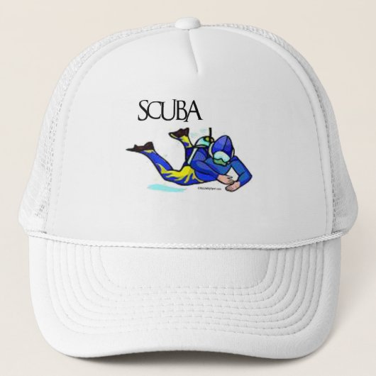 scuba trucker pet (Voorkant)