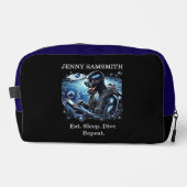 Scuba Vibes: Duik in het avontuur! Toilettasje (Voorkant)