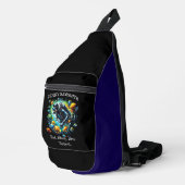 Scuba Vibes: Duikleven, Leef Stout! Sling Bag (Rechterhoek)