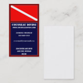 Scuba Visitekaartje 1 (Voorkant / Achterkant)