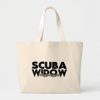Scuba Widow Beach Bag Grote Tote Bag