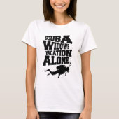 Scuba Widows Tee Shirt (Voorkant)
