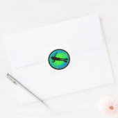 SCUBA ZO REEKS VIERKANTE STICKER (Envelop)