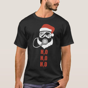 SCUBADIVING H2O Santa dochter T-shirt