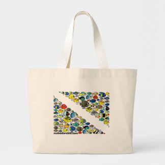 Scubadorable Diver Down Flag Grote Tote Bag