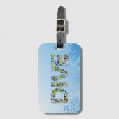 Scubadorable DUIKEN Bagagelabel (Voorkant (verticaal))