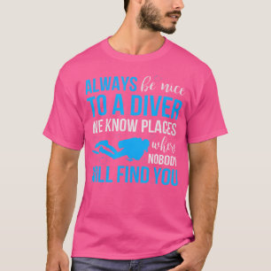 Scubaduiken Grappige duikers zijn altijd leuk T-shirt